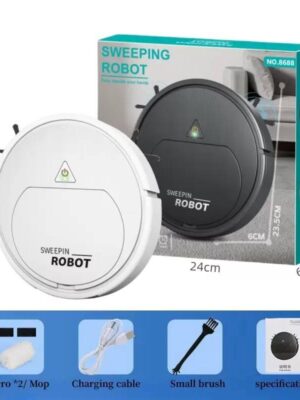 SMART RECHARGEABLE 3-IN-1 SWEEPING ROBOT VACUUM CLEANER