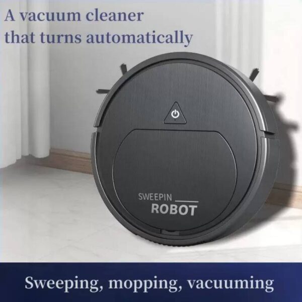 SMART RECHARGEABLE 3-IN-1 SWEEPING ROBOT VACUUM CLEANER