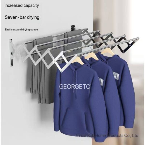 STAINLESS STEEL LOAD BEARING HOUSEHOLD CLOTHES HANGER
