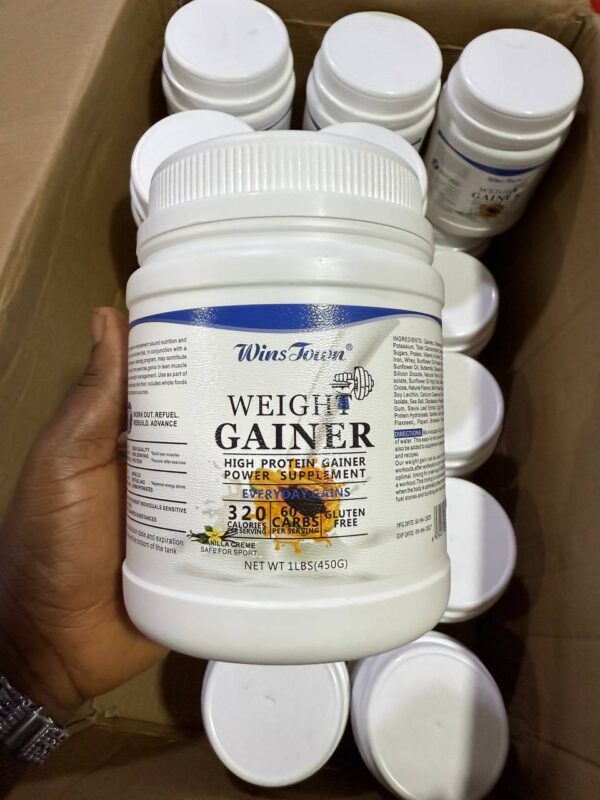 WEIGHT GAINER (HIGH PROTEIN GAINER)  SIZE: 450gram