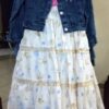 CATCHY KIDS TURKEY GOWN WITH JEANS JACKET*