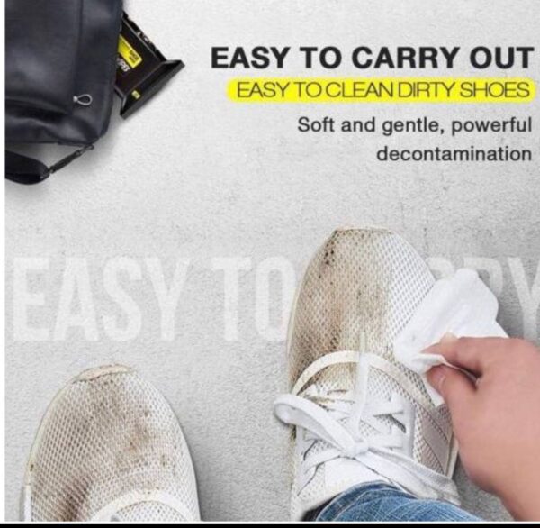 SHOES/SNEAKERS QUICK WIPES - BY 80PCS IN A PACK