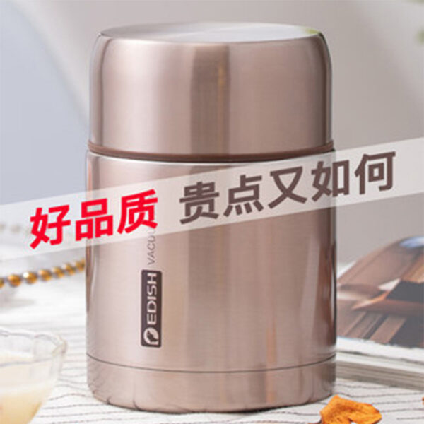 EDISH 316 STAINLESS STEEL VACUUM FLASK 🔥 WITH FREE BAG