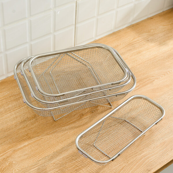 BIG SIZE STAINLESS STEEL KITCHEN TELESCOPIC MESH