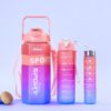 3-PIECE GRADIENT SPORTS WATER BOTTLE SET