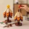 CHRISTMAS WOODEN TREE HEAT INSULATION MATS AND DECOR 🌟