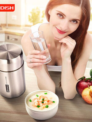 EDISH 316 STAINLESS STEEL VACUUM FLASK 🔥 WITH FREE BAG
