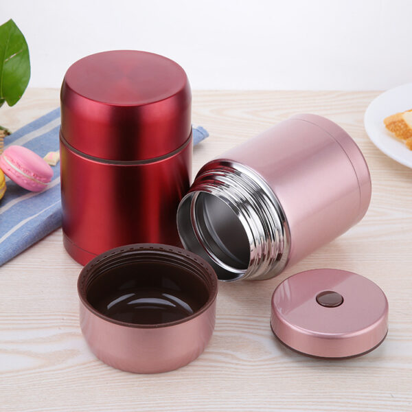 INSULATED FOOD FLASK - 316 STEEL 1000ML