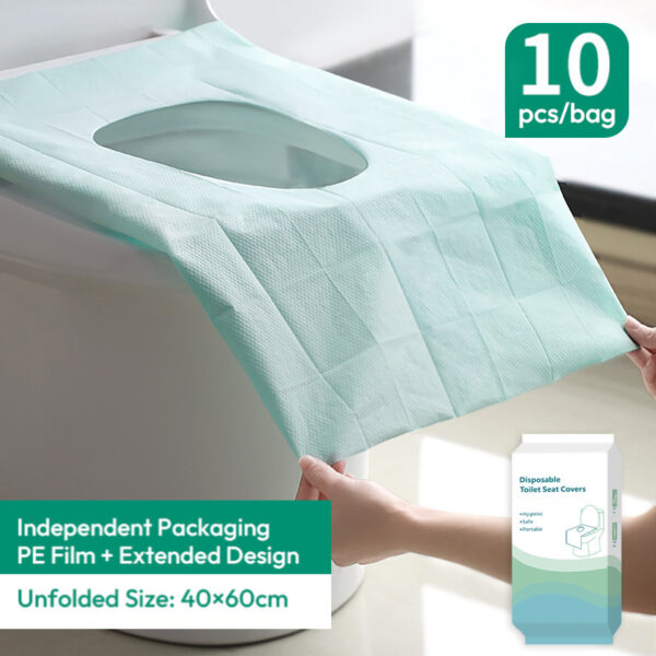 DISPOSABLE TOILET SEAT COVERS - TRAVEL PACK