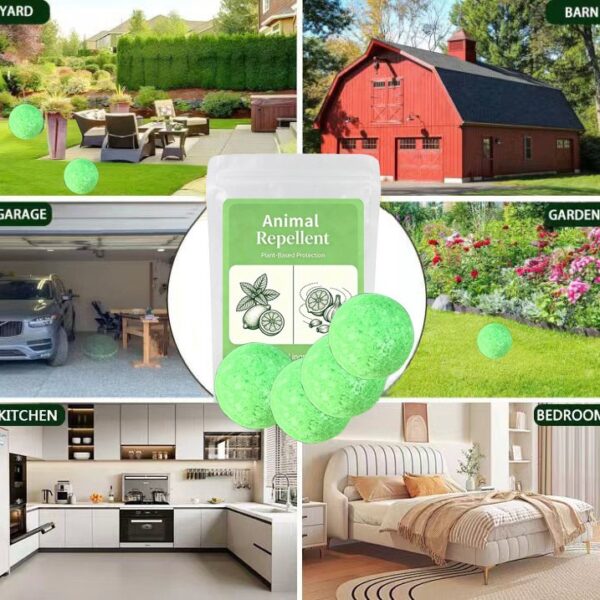 PLANT-BASED RAT REPELLENT BALLS