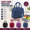 FANCY MINI INSULATED LUNCH BOX