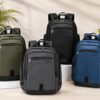 OULIYA HIGH-QUALITY WATERPROOF OXFORD LARGE-CAPACITY LAPTOP, TRAVEL, SCHOOL BAG/BACKPACK WITH USB CHARGING PORT