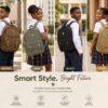 IMG_20260908_161834_659 DIFEIMAO TEEN/ADULT HERITAGE QUALITY CANVAS LAPTOP & SCHOOL BAG/BACKPACK