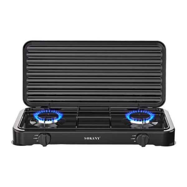 SOKANY HIGH-QUALITY 2-FACE (DOUBLE) GAS STOVE